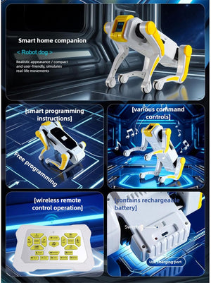 AI Mechanical RC Robot Dog (Without Gun)