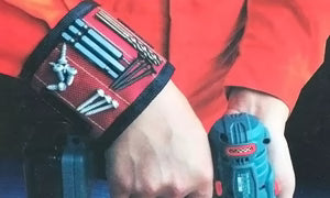 Magnetic Wrist Tool Holder Bracelet for Screws & Drill Bits